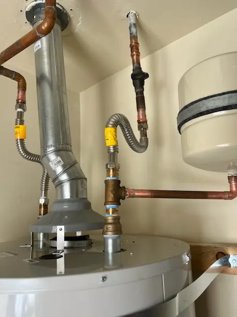 Water heater installation and plumbing repair in Minnehaha
